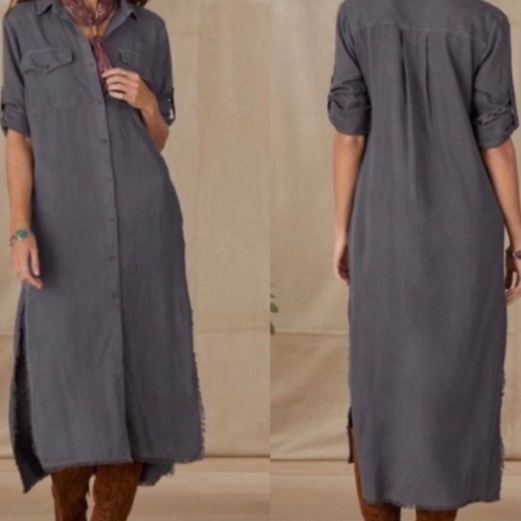 Cloth and Stone Tencel Maxi Dress - Picture 5 of 12